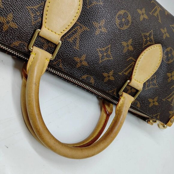 Authentic Louis Vuitton Popincourt Brown Monogram Hand Bag mn625-121425 - Picture 5 of 16